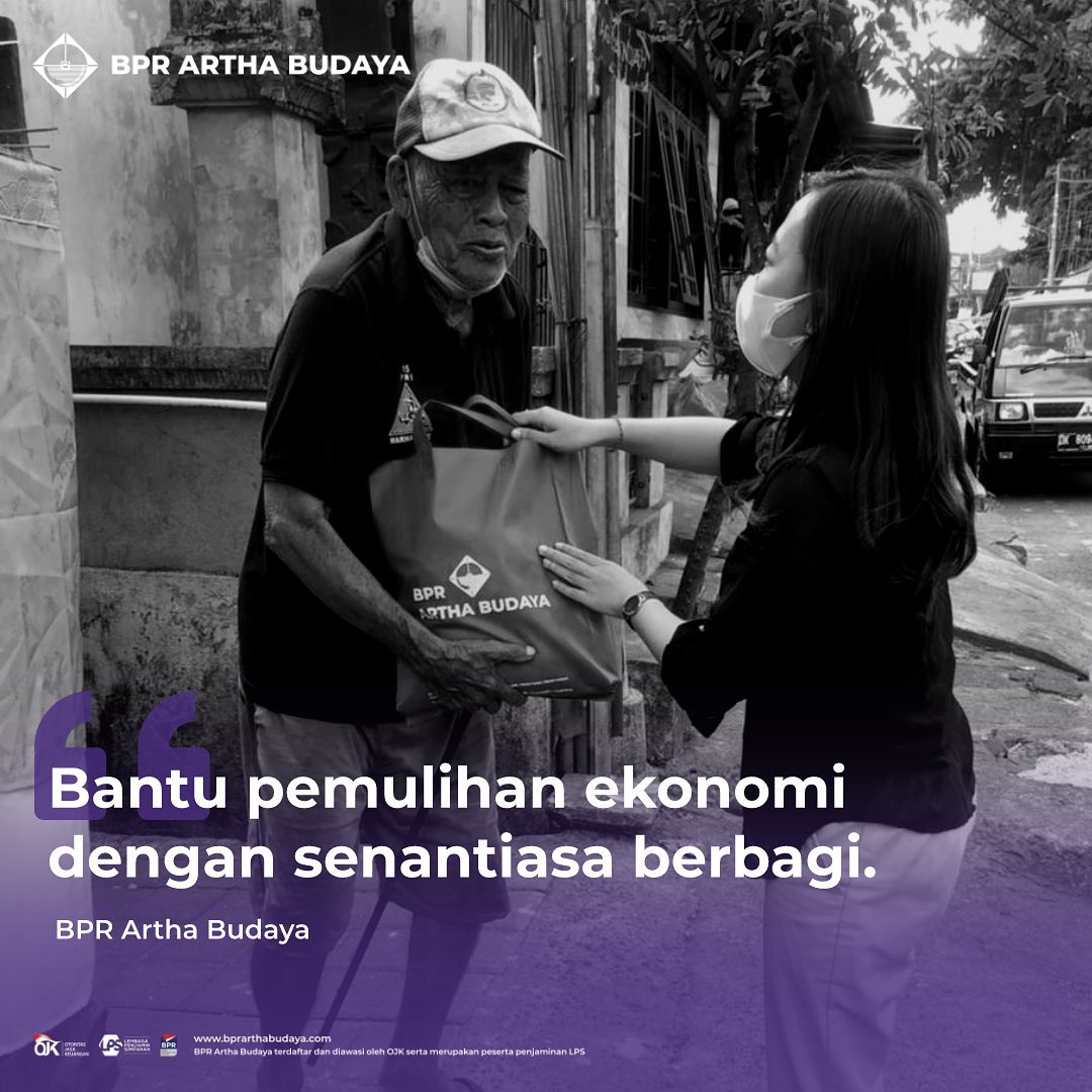 Bantu Pemulihan Ekonomi dengan Senantiasa Berbagi - BPR Artha Budaya