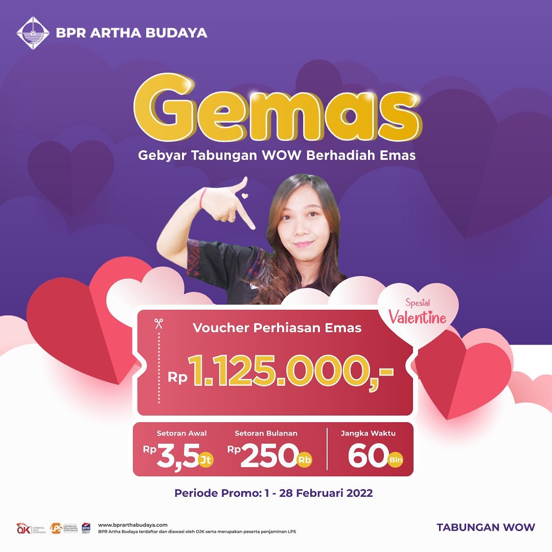 GEMAS - Gebyar Tabungan Wow Berhadiah Emas