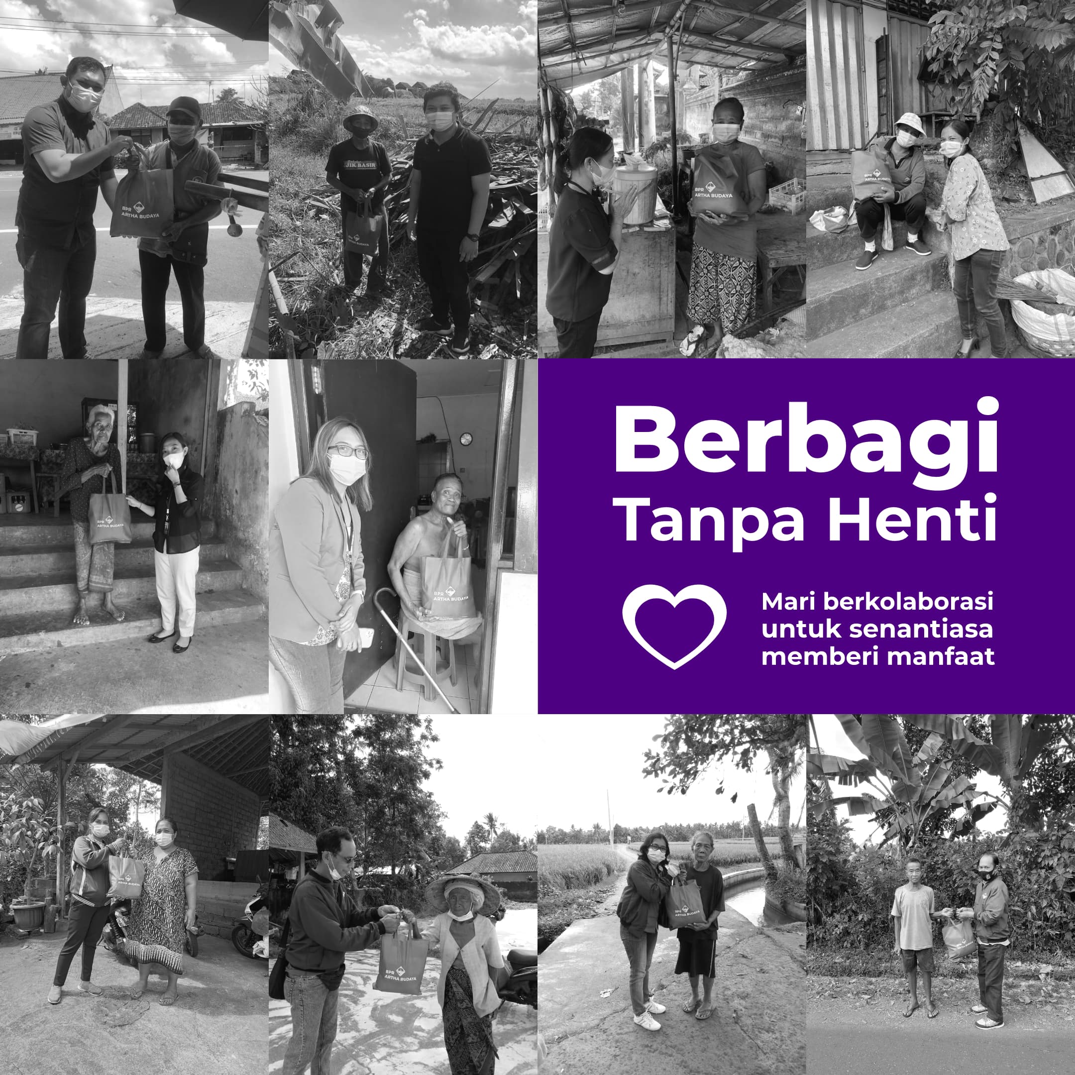 Berbagi Tanpa Henti, BPR Artha Budaya Terus Berkolaborasi Untuk Senantiasa Memberi Manfaat 
